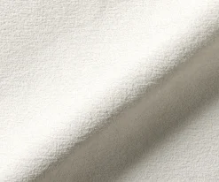 BarstuhlAlja-Flex Bouclé Soft Beige Kufengestell Metall Schwarz Taschenfederkern Sofort versandfertig