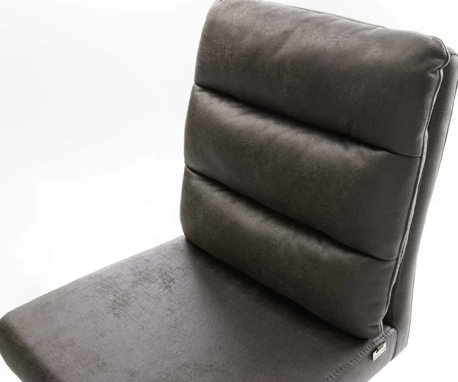 BarstuhlPela-Flex Vintage Anthrazit Kufengestell Metall Sofort versandfertig