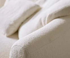 Big-SofaEdina 330x170 cm Bouclé Soft Beige Sofort versandfertig