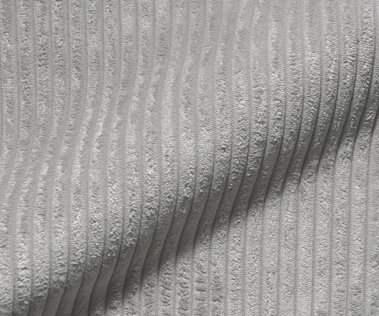 BoxspringbettDream-Well 120x200 cm Cord Silbergrau mit Matratze und Topper Sofort versandfertig