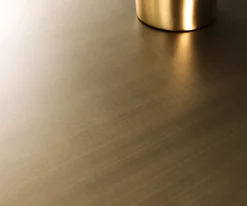 CouchtischRyo 120x30 cm Metallic Gold Sofort versandfertig