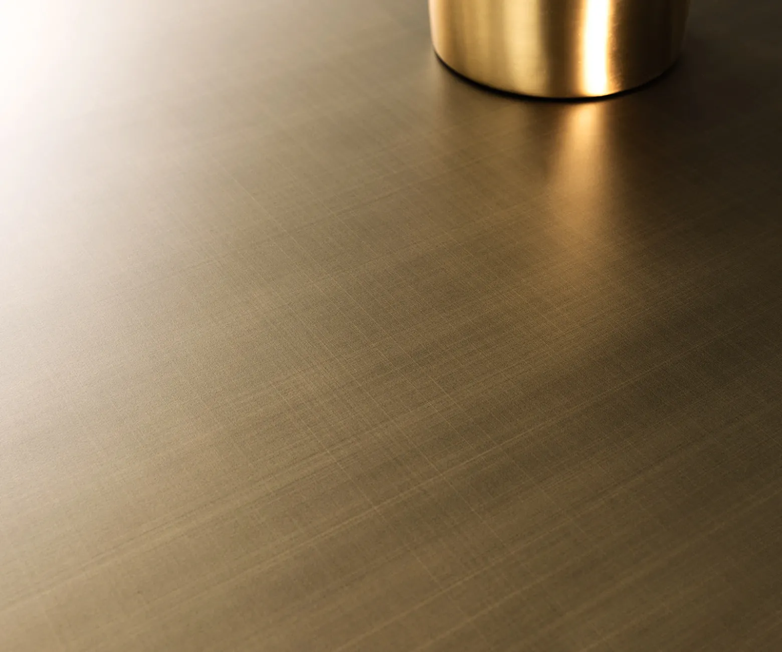 CouchtischRyo 120x30 cm Metallic Gold Sofort versandfertig