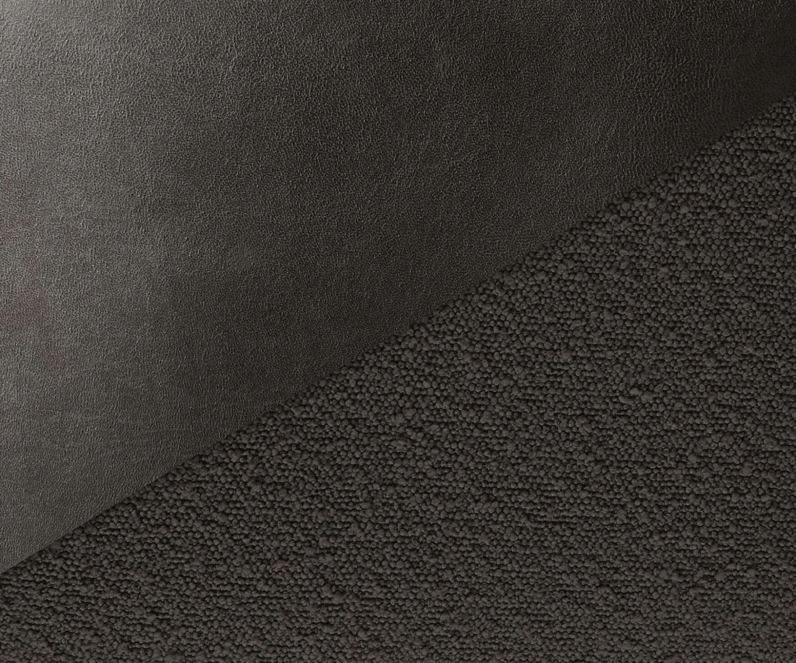 DrehstuhlAbelia-Flex mit Armlehnen Materialmix Schwarz Kreuzgestell breit Effektfinish Titan 360° drehbar Wippfunktion Sofort versandfertig