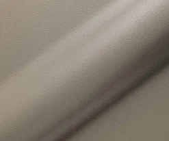 DrehstuhlHeira-Flex mit Armlehnen Echt-Leder Schlamm Kreuzgestell breit Edelstahl 360° drehbar Taschenfederkern Sofort versandfertig