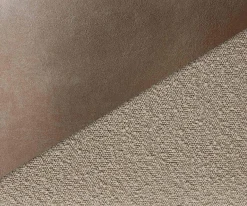 DrehstuhlNela-Flex Materialmix Schlamm Kreuzgestell breit Schwarz 360° drehbar Sofort versandfertig