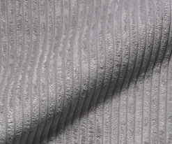DrehstuhlNube-Flex Cord Silbergrau Kreuzgestell breit Edelstahl 360° drehbar Taschenfederkern Sofort versandfertig