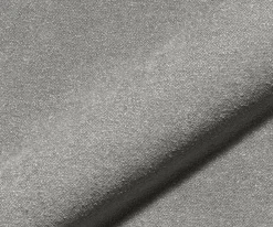 DrehstuhlNube-Flex mit Armlehnen Strukturstoff Soft Grau Kreuzgestell breit Weiß 360° drehbar Wippfunktion Taschenfederkern Sofort versandfertig
