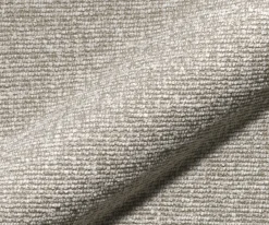DrehstuhlTaimi-Flex Webstoff Soft Beige Kreuzgestell breit Weiß 360° drehbar Wippfunktion Sofort versandfertig