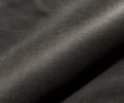 DrehstuhlXana-Flex mit Armlehnen Mikrofaser Anthrazit Vintage Kreuzgestell breit Schwarz 360° drehbar Wippfunktion Taschenfederkern Sofort versandfertig