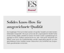 EcksofaShape High 305x160 Steingrau Longchair links by ES brand Sofort versandfertig