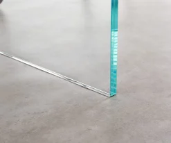 EsstischEdge 200x100 Akazie Natur Glas Live- Sofort versandfertig