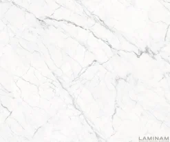 EsstischEdge 200-300x100 Keramik Laminam®Statuarietto Weiß Kreuzgestell Rechteck Edelstahl ausziehbar Versandfertig ca. 28.10.26