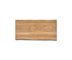 EsstischEdge 180x90 XL Akazie Natur Metall Schmal schwarz Live- Sofort versandfertig