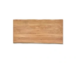 EsstischEdge 200x100 XL Akazie Natur Spider Flachstahl Edelstahl Live- Sofort versandfertig