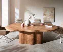 EsstischHerkon 240x140 Akazie Natur Holzgestell Sofort versandfertig