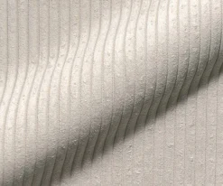 EsszimmerstuhlZoa-Flex Cord Beige Kreuzgestell breit Edelstahl Taschenfederkern Sofort versandfertig