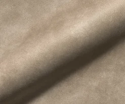 EsszimmerstuhlZoa-Flex Mikrofaser Beige Vintage Kreuzgestell breit Schwarz Taschenfederkern Sofort versandfertig