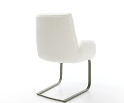 FreischwingerClea-Flex Bouclé Soft Beige Freischwinger flach Effektfinish Titan Sofort versandfertig