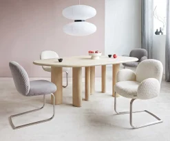 FreischwingerNube-Flex Cord Silbergrau Freischwinger flach Edelstahl Taschenfederkern Sofort versandfertig
