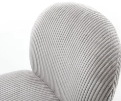 FreischwingerNube-Flex Cord Silbergrau Freischwinger flach Effektfinish Titan Taschenfederkern Sofort versandfertig
