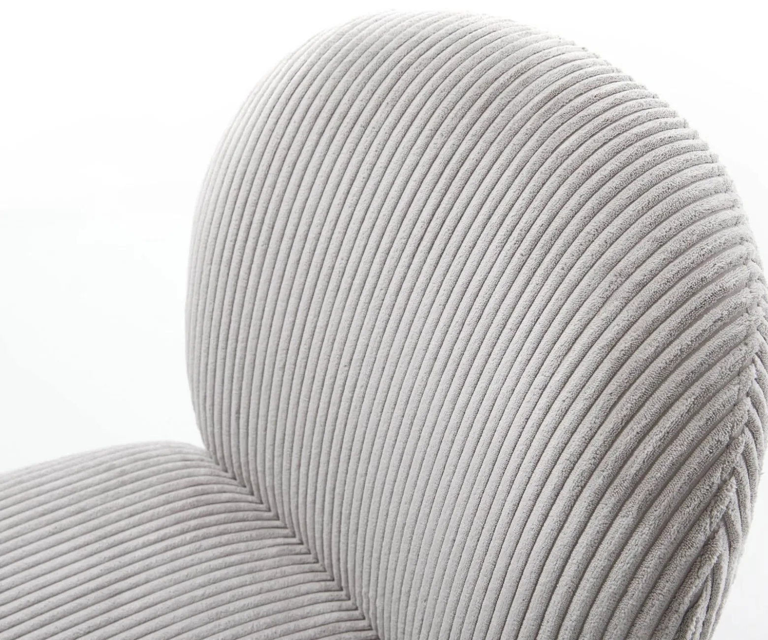 FreischwingerNube-Flex Cord Silbergrau Freischwinger flach Effektfinish Titan Taschenfederkern Sofort versandfertig