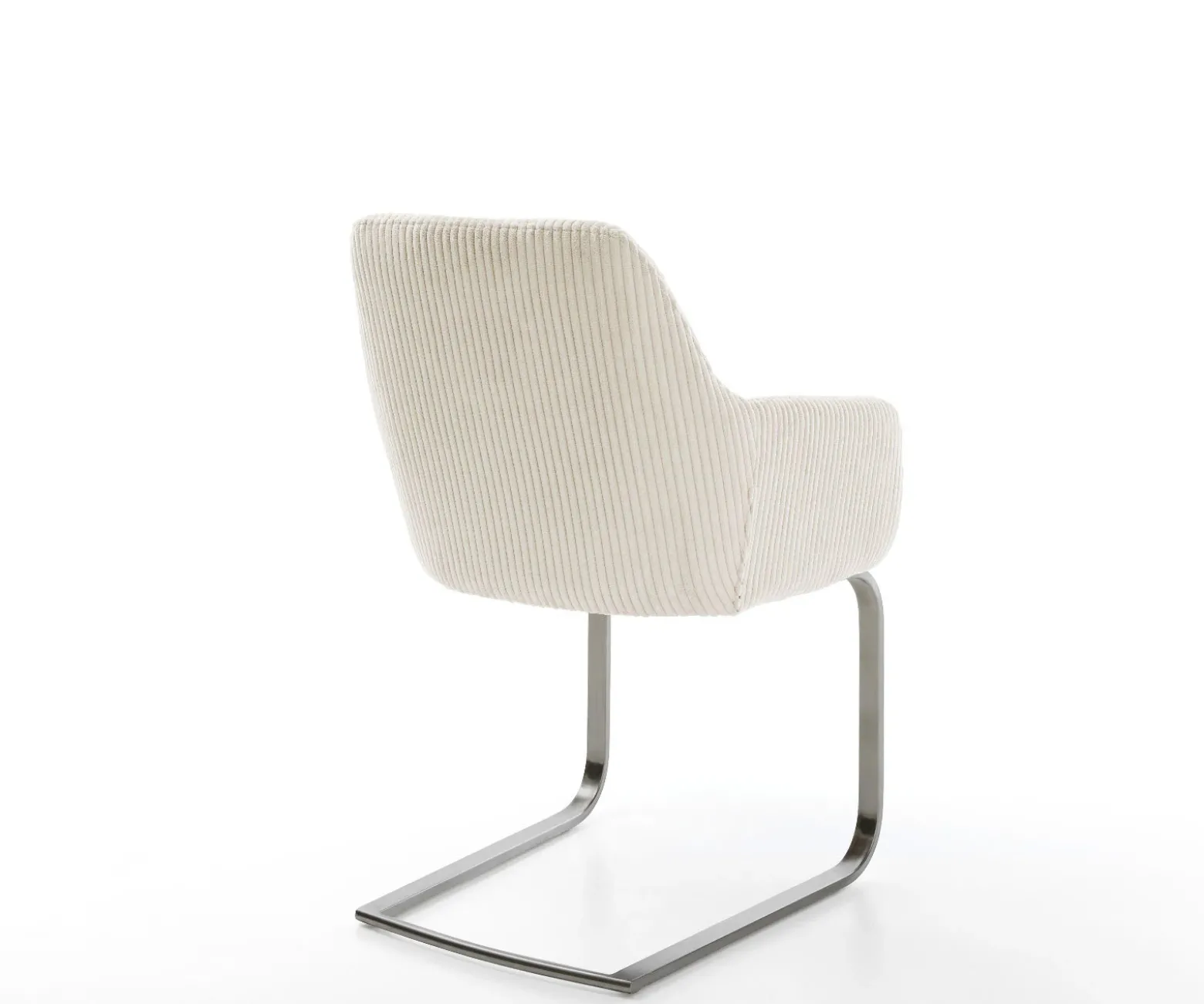FreischwingerPejo-Flex Cord Beige Freischwinger flach Graphit Taschenfederkern Sofort versandfertig