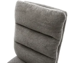 FreischwingerPela-Flex Bouclé Soft Schlamm Freischwinger flach Schwarz Taschenfederkern Sofort versandfertig