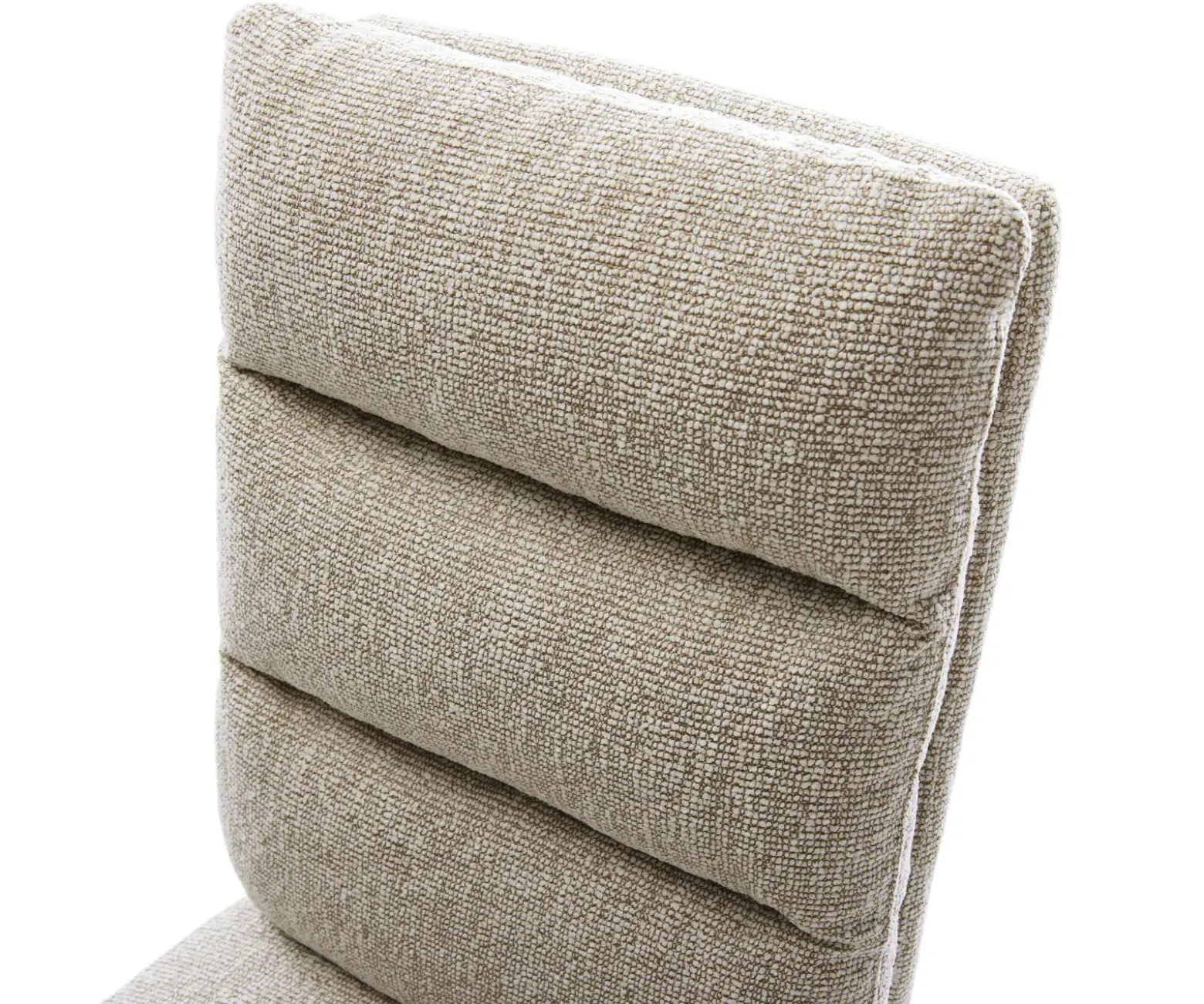 FreischwingerPela-Flex Webstoff Soft Beige Freischwinger flach Graphit Taschenfederkern Sofort versandfertig