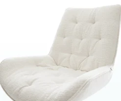 FreischwingerTaimi-Flex Bouclé Soft Beige Freischwinger flach Graphit Sofort versandfertig