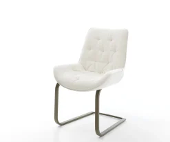 FreischwingerTaimi-Flex Bouclé Soft Beige Freischwinger flach Effektfinish Titan Sofort versandfertig