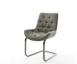 FreischwingerTaimi-Flex Bouclé Soft Schlamm Freischwinger flach Graphit Sofort versandfertig