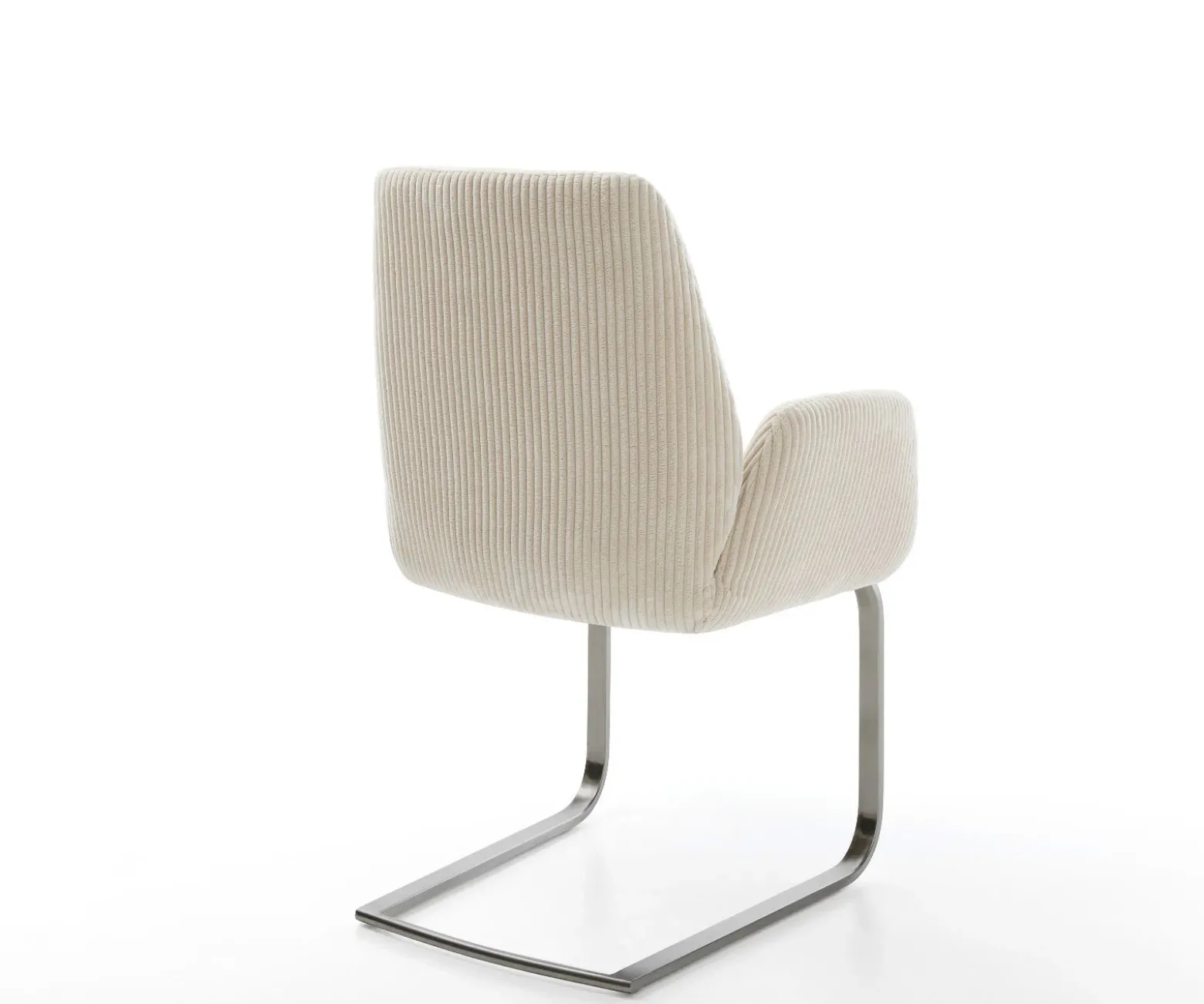 FreischwingerZoa-Flex Cord Beige Freischwinger flach Graphit Taschenfederkern Sofort versandfertig