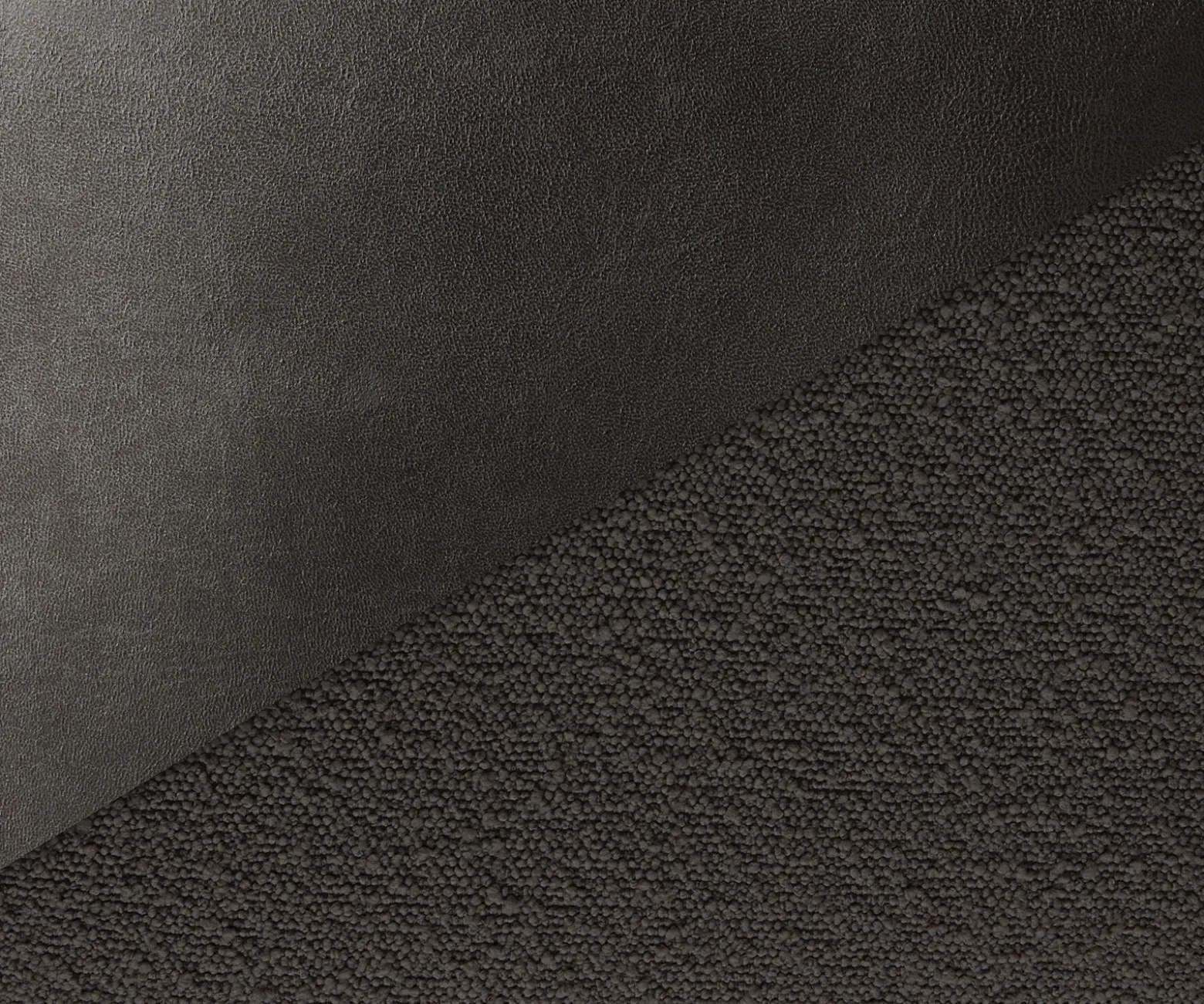 FreischwingerZoa-Flex Materialmix Schwarz Freischwinger flach Graphit Taschenfederkern Sofort versandfertig