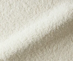 FreischwingerZoa-Flex Teddystoff Beige Freischwinger flach Graphit Taschenfederkern Sofort versandfertig