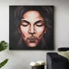 GemäldePrince 120x120 cm Mehrfarbig Recyceltes Metall Sofort versandfertig