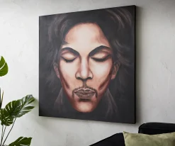GemäldePrince 120x120 cm Mehrfarbig Recyceltes Metall Sofort versandfertig