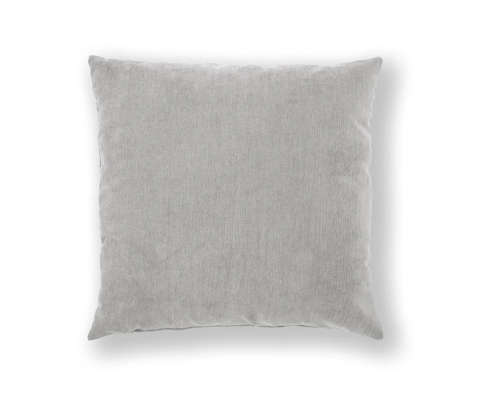 KissenDalma 50x50 cmVelour Silbergrau Sofort versandfertig