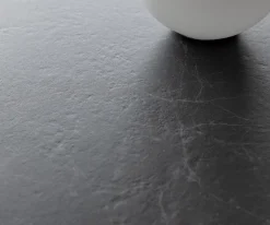 KonsolentischEdge Boot 140x40 cm Keramik Laminam® Nero Greco Anthrazit Estelo Metall Schwarz Sofort versandfertig