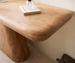 KonsolentischSuva 180x45 cm Akazie Natur Sofort versandfertig