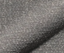 LoungesesselNova 88x88 cm Bouclé Silbergrau Sofort versandfertig