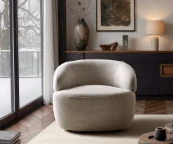 LoungesesselNova 88x88 cm Webstoff Soft Beige Versandfertig ca. 03.09.26