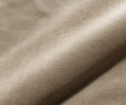 LoungesesselPulo 80x80 cm Mikrofaser Beige Vintage Sofort versandfertig