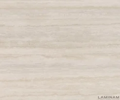 LowboardCuor 180 cm Keramik Laminam® Travertino Bianco Creme-Weiß 1 Klappe 2 Schubfächer Fuß Schwebeoptik Acrylglas Sofort versandfertig