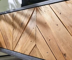 LowboardFamke 145 cm Mango Teak 3 Türen Sofort versandfertig