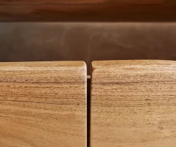 LowboardLive-Edge 145 cm Akazie Natur Fach 3 Schübe Sofort versandfertig