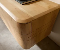 LowboardNagaru 240 cm Akazie Aura 2 Türen 2 Schubladen 1 Fach schwebend Sofort versandfertig