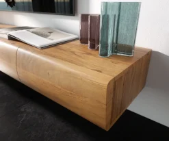 LowboardNew Live-Edge Live-Edge 175 cm Akazie Natur 4 Türen schwebend Sofort versandfertig