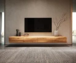 LowboardNew Live-Edge Live-Edge 200 cm Eiche Natur 4 Türen schwebend Versandfertig ca. 13.11.26