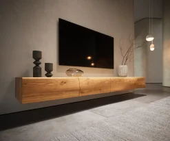 LowboardNew Live-Edge Live-Edge 200 cm Eiche Natur 4 Türen schwebend Versandfertig ca. 13.11.26