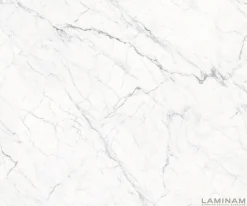 OutdoortischEdge 300x100 cm Keramik Laminam® Statuarietto Weiß Kreuzgestell Rechteck Edelstahl Versandfertig ca. 17.08.26